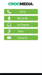 Mobile Screenshot of crocmedia.com.au